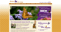 Desktop Screenshot of gardenswithwings.com